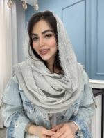 شال نخی کنفی سنگشور وارداتی کد 1085 - Image 9