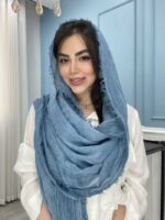 شال نخی کنفی سنگشور وارداتی کد 1085 - Image 3