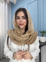 شال نخ ابریشم سنگشور وارداتی کد 2021 - Image 8