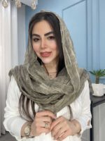 شال نخ ابریشم سنگشور وارداتی کد 2021 - Image 9