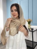شال حریر شیفون سنگشور کد 2046 - Image 7