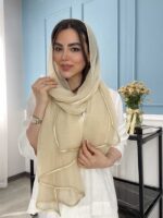 شال حریر شیفون سنگشور کد 2046 - Image 4
