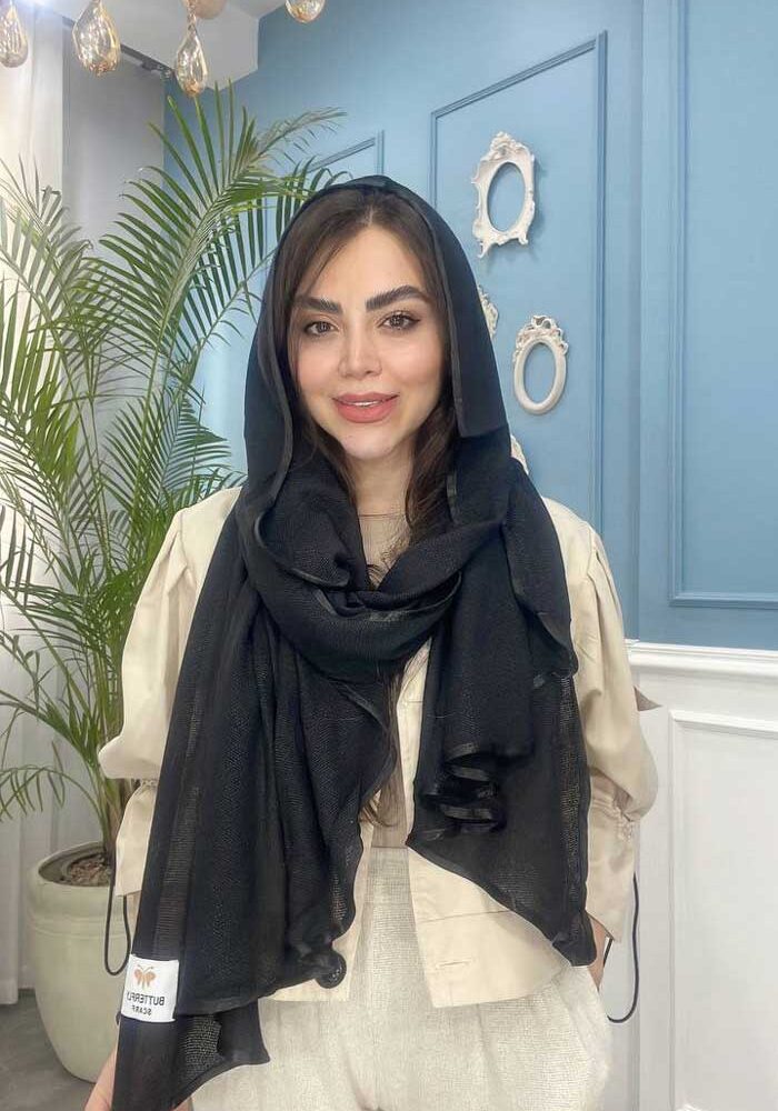 شال نخی حصیری وارداتی کد 1016