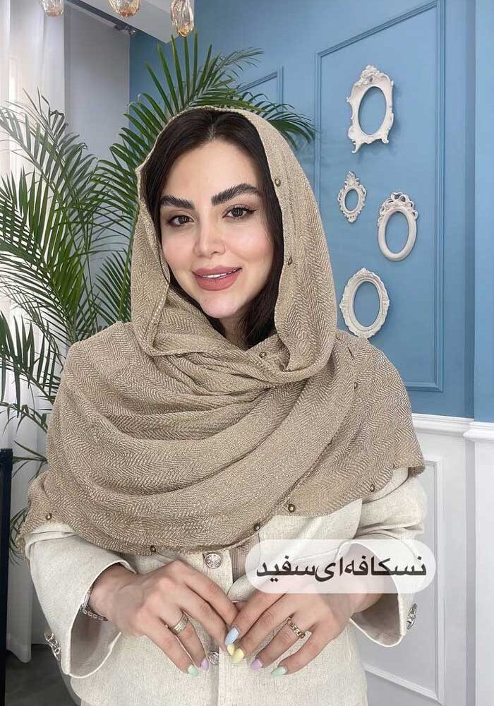 شال نخی پلیسه جناقی کد 1012