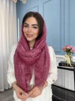 شال نخ حریر ارگانزا دولایه کد2061 - Image 3