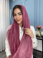 شال نخ حریر ارگانزا دولایه کد2061 - Image 14