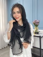 شال نخ حریر دانتل(2مدل متفاوت) - Image 2