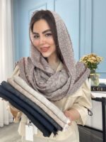 شال کشمیر ژاکارد کد2070