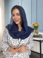 شال حریر کریستال کد2069 - Image 2