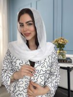 شال حریر کریستال کد2069 - Image 5