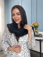 شال حریر کریستال کد2069 - Image 3