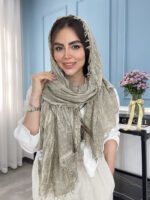 شال کنفی پرچدار کد 2072 - Image 4