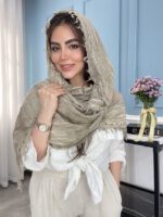 شال کنفی پرچدار کد 2072 - Image 10