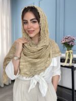 شال کنفی پرچدار کد 2072 - Image 11