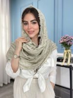 شال کنفی پرچدار کد 2072 - Image 13