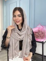 شال کنفی حصیری وارداتی کد 2037 - Image 2