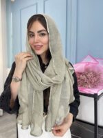 شال کنفی حصیری وارداتی کد 2037 - Image 3