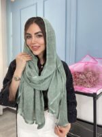 شال کنفی حصیری وارداتی کد 2037 - Image 4