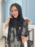 شال حریر کد2060(6طرح) - Image 5