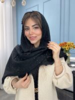 شال بوکله مشکی کد2083
