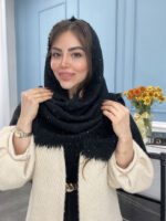 شال بوکله مشکی کد2083 - Image 4
