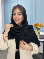 شال بوکله مشکی کد2083 - Image 2