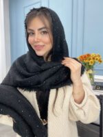 شال بوکله مشکی کد2083 - Image 3