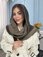 شال پلیسه دورو کد2085(4رنگ) - Image 2