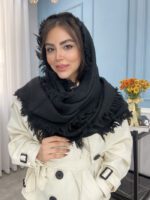 شال بوکله بافت کد2089 - Image 3