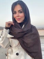 شال نخی حصیری پاییزه کد2099 - Image 7