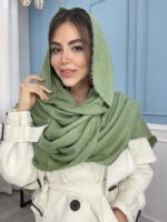 شال نخی پاییزه پولکدارکد3011 - Image 4