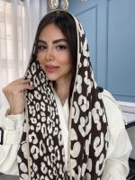 شال پلنگی دورو کد3012(2رنگ) - Image 6