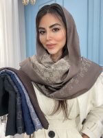 شال کشمیر دورو پاییزه کد3013 - Image 12