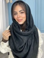 روسری کشمیر ژاکارد نگین دار