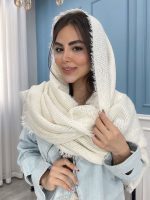 شال نخی حصیری پاییزه کد3016 - Image 5