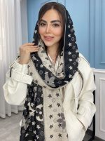 شال کشمیر ژاکاردکد3018(2رنگ)