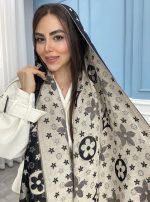 شال کشمیر ژاکاردکد3018(2رنگ) - Image 4