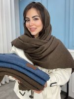 شال موهر ساده کد3023 - Image 8