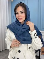 شال موهر ساده کد3023 - Image 3