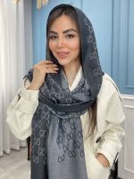 شال کشمیر دورو پاییزه کد3024 - Image 8