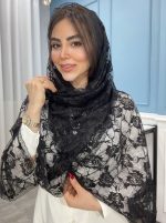 شال گیپور نگین دار کد3027