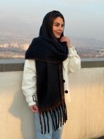 بیگ اسکارف پشمی کد 3032 - Image 4