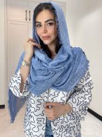 شال کنفی پولکدار کد3040 - Image 4
