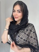 شال مزونی قلاب دوزی کد3043 - Image 6