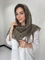شال نخ حریر مخمل کد3044 - Image 6