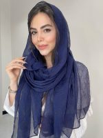 شال نخ حریر شیفون گوچی کد3047 - Image 6