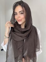 شال نخ حریر شیفون گوچی کد3047 - Image 2