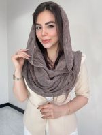 شال نخ حریر ابریشم سنگشور کد3048 - Image 10