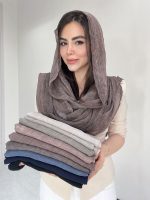 شال نخ حریر ابریشم سنگشور کد3048