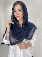 شال نخ حریر ابریشم سنگشور کد3048 - Image 3